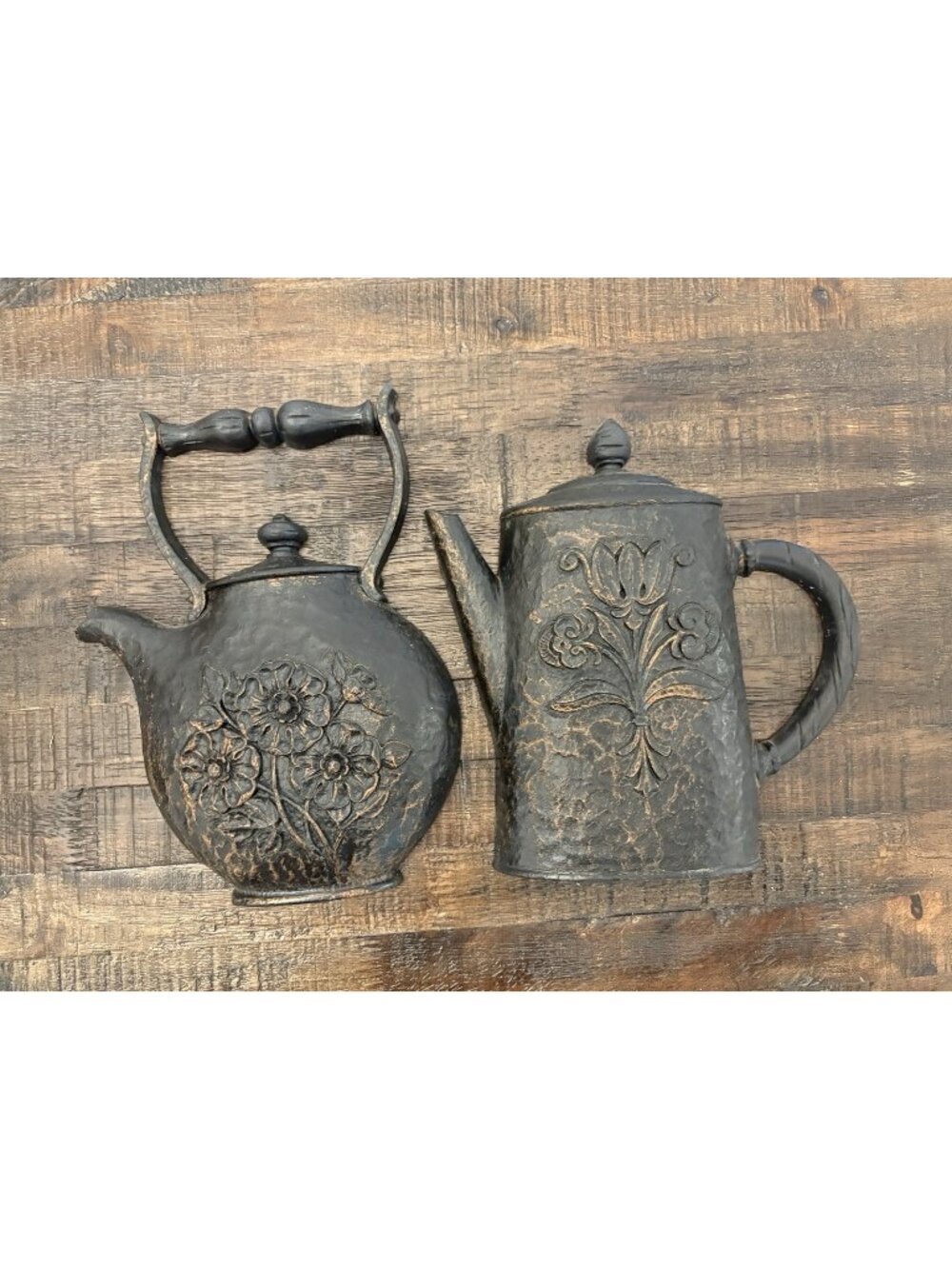 Vintage Homco Wall Hanging Decor Kitchen Coffee Tea Kettle MCM